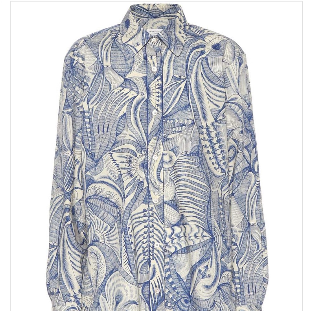 Dries Van Noten Cotton Button Down
